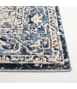 Safavieh Rosewood Ivory / Blue ROW110 6 ft. 7 in. X 6 ft. 7 in. Square Rug