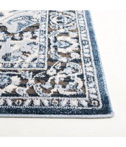 Safavieh Rosewood Ivory / Blue ROW112 6 ft. 7 in. X 6 ft. 7 in. Square Rug