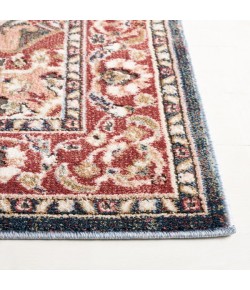 Safavieh Rosewood Ivory / Red ROW112 6 ft. 7 in. X 6 ft. 7 in. Square Rug