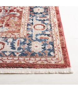 Safavieh Rosewood Blue / Red ROW116 6 ft. 7 in. X 6 ft. 7 in. Square Rug