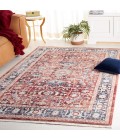 Safavieh Rosewood Blue / Red ROW116 9 ft. X 12 ft. Rectangle Rug