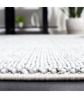 Safavieh River Grey / Ivory RVR600 2 ft. 2 in. X 8 ft. Runner Rug