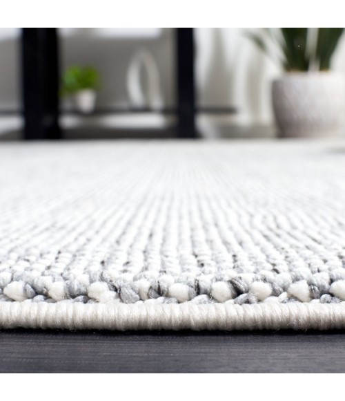 Safavieh River Grey / Ivory RVR600 2 ft. 2 in. X 8 ft. Runner Rug