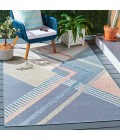 Safavieh Sarasota Blue / Light Green SAR102 6 ft. 7 in. X 6 ft. 7 in. Square Rug