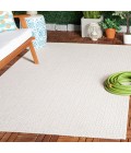 Safavieh Sisal All-Weather Ivory SAW420 5 ft. 0 in. X 7 ft. 6 in. Rectangle Rug