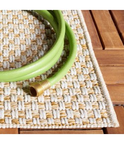 Safavieh Sisal All-Weather Natural / Ivory SAW460 2 ft. 2 in. X 8 ft. Runner Rug