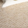 Safavieh Sisal All-Weather Natural / Ivory SAW460 6 ft. 7 in. X 6 ft. 7 in. Round Rug