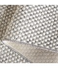 Safavieh Sisal All-Weather Grey / Ivory SAW460 5 ft. 0 in. X 7 ft. 6 in. Rectangle Rug