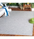 Safavieh Sisal All-Weather Blue / Ivory SAW460 4 ft. X 6 ft. Rectangle Rug