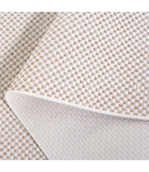 Safavieh Sisal All-Weather Ivory / Natural SAW640 6 ft. 7 in. X 6 ft. 7 in. Square Rug