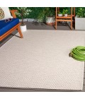 Safavieh Sisal All-Weather Ivory / Natural SAW640 6 ft. 7 in. X 6 ft. 7 in. Square Rug
