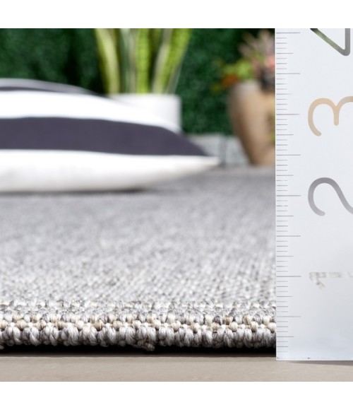 Safavieh Sisal All-Weather Grey SAW642 8 ft. X 10 ft. Rectangle Rug