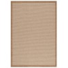 Safavieh Sisal All-Weather Natural / Brown SAW644 6 ft. 7 in. X 6 ft. 7 in. Square Rug