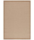 Safavieh Sisal All-Weather Natural / Brown SAW644 5 ft. 3 in. X 7 ft. 6 in. Rectangle Rug
