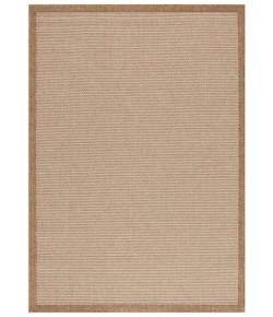 Safavieh Sisal All-Weather Natural / Brown SAW644 6 ft. 7 in. X 6 ft. 7 in. Round Rug