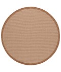 Safavieh Sisal All-Weather Natural / Brown SAW644 5 ft. 3 in. X 7 ft. 6 in. Rectangle Rug