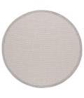 Safavieh Sisal All-Weather Ivory / Grey SAW644 6 ft. 7 in. X 6 ft. 7 in. Square Rug