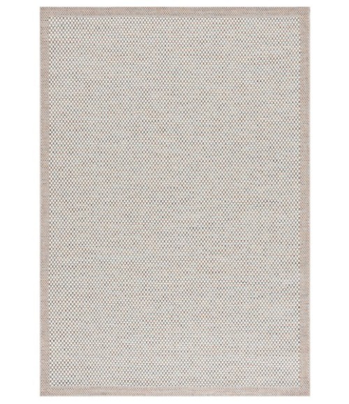 Safavieh Sisal All-Weather Ivory / Aqua Orange SAW644 5 ft. 3 in. X 7 ft. 6 in. Rectangle Rug