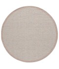 Safavieh Sisal All-Weather Ivory / Aqua Orange SAW644 5 ft. 3 in. X 7 ft. 6 in. Rectangle Rug
