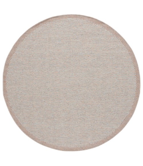 Safavieh Sisal All-Weather Ivory / Aqua Orange SAW644 5 ft. 3 in. X 7 ft. 6 in. Rectangle Rug
