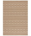 Safavieh Sisal All-Weather Natural / Brown SAW646 6 ft. 7 in. X 6 ft. 7 in. Round Rug