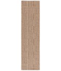 Safavieh Sisal All-Weather Natural / Grey SAW648 6 ft. 7 in. X 6 ft. 7 in. Square Rug