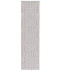 Safavieh Sisal All-Weather Grey / Ivory SAW648 2 ft. 2 in. X 8 ft. Runner Rug