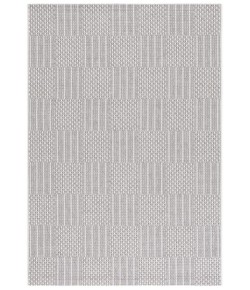 Safavieh Sisal All-Weather Grey / Ivory SAW648 6 ft. 7 in. X 6 ft. 7 in. Round Rug