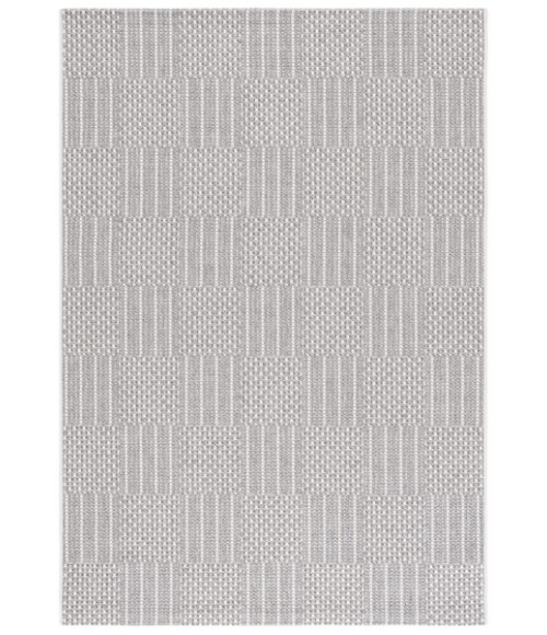 Safavieh Sisal All-Weather Grey / Ivory SAW648 2 ft. 2 in. X 8 ft. Runner Rug