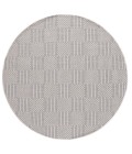 Safavieh Sisal All-Weather Grey / Ivory SAW648 2 ft. 2 in. X 8 ft. Runner Rug