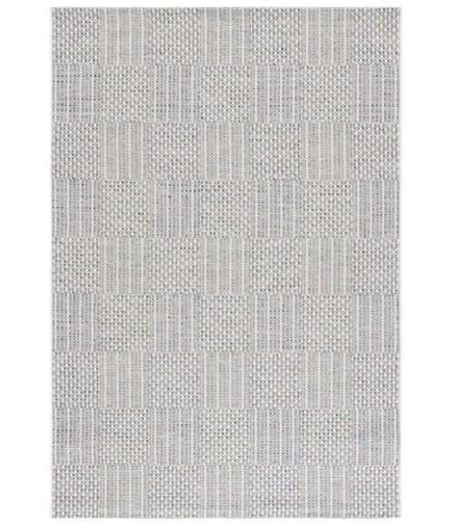 Safavieh Sisal All-Weather Aqua / Beige Ivory SAW648 2 ft. 2 in. X 8 ft. Runner Rug