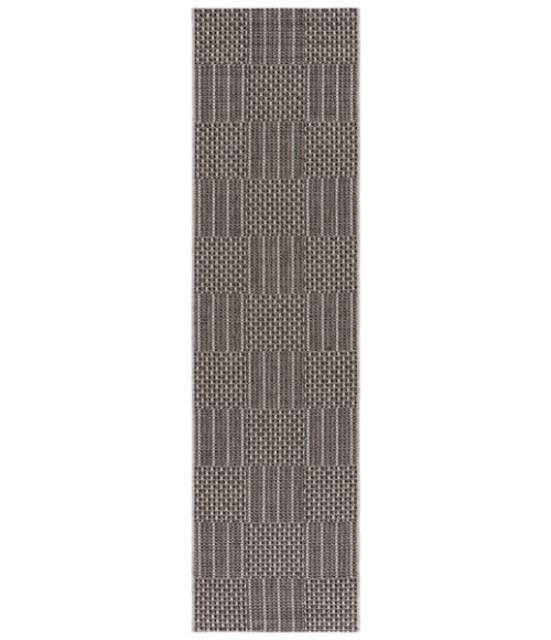 Safavieh Sisal All-Weather Black / Grey SAW648 9 ft. X 12 ft. Rectangle Rug