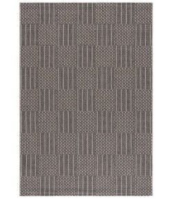 Safavieh Sisal All-Weather Black / Grey SAW648 6 ft. 7 in. X 6 ft. 7 in. Round Rug