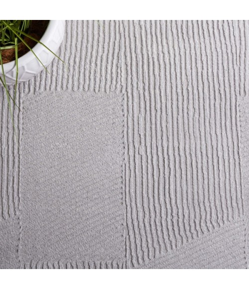 Safavieh Saylor Grey SAY100 6 ft. 3 in. X 6 ft. 3 in. Square Rug