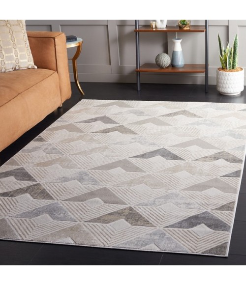 Safavieh Saylor Grey / Dark Grey SAY101 2 ft. X 8 ft. Runner Rug