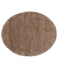 Safavieh Milan Shag Dark Beig SG180 7 ft. X 7 ft. Round Rug