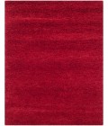 Safavieh Milan Shag Red SG180 2 ft. X 12 ft. Runner Rug