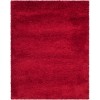 Safavieh Milan Shag Red SG180 3 ft. X 5 ft. Rectangle Rug