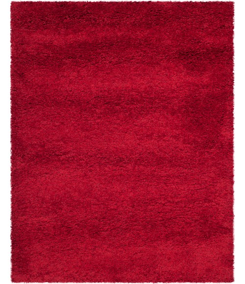 Safavieh Milan Shag Red SG180 3 ft. X 5 ft. Rectangle Rug