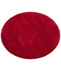 Safavieh Milan Shag Red SG180 5 ft. 1 in. X 5 ft. 1 in. Round Rug