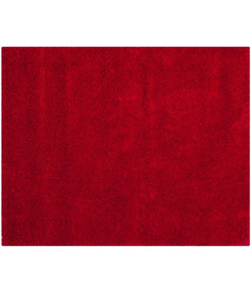 Safavieh Milan Shag Red SG180 9 ft. X 9 ft. Square Rug