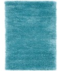 Safavieh Milan Shag Aqua Blue SG180 2 ft. X 12 ft. Runner Rug