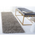 Safavieh Milan Shag Grey SG180 2 ft. X 8 ft. Runner Rug
