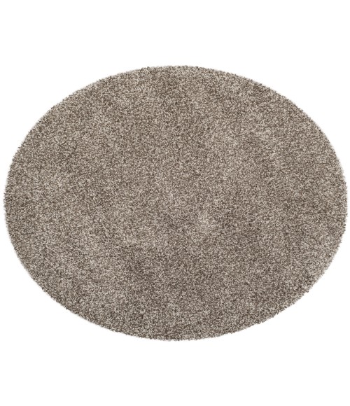 Safavieh Milan Shag Grey SG180 5 ft. 1 in. X 5 ft. 1 in. Round Rug