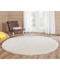 Safavieh Shag Ivory SG267 8 ft. X 8 ft. Round Rug