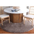 Safavieh Shag Sable SG511 3 ft. X 3 ft. Round Rug
