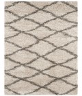 Safavieh Belize Shag SGB489 Taupe / Grey 2'-3" X 11' Runner Area Rug