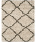 Safavieh Belize Shag SGB489 Taupe / Grey 2'-3" X 5' Accent Area Rug