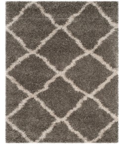 Safavieh Belize Shag SGB489 Grey / Taupe 4' X 6' Rectangle Area Rug