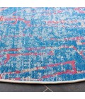 Safavieh Summer Blue / Red Rug SMR408 6 ft. 7 in. X 6 ft. 7 in. Square - Rugs Town Safavieh Summer Blue / Red SMR408 6 ft. 7 in. X 6 ft. 7 in. Square Rug